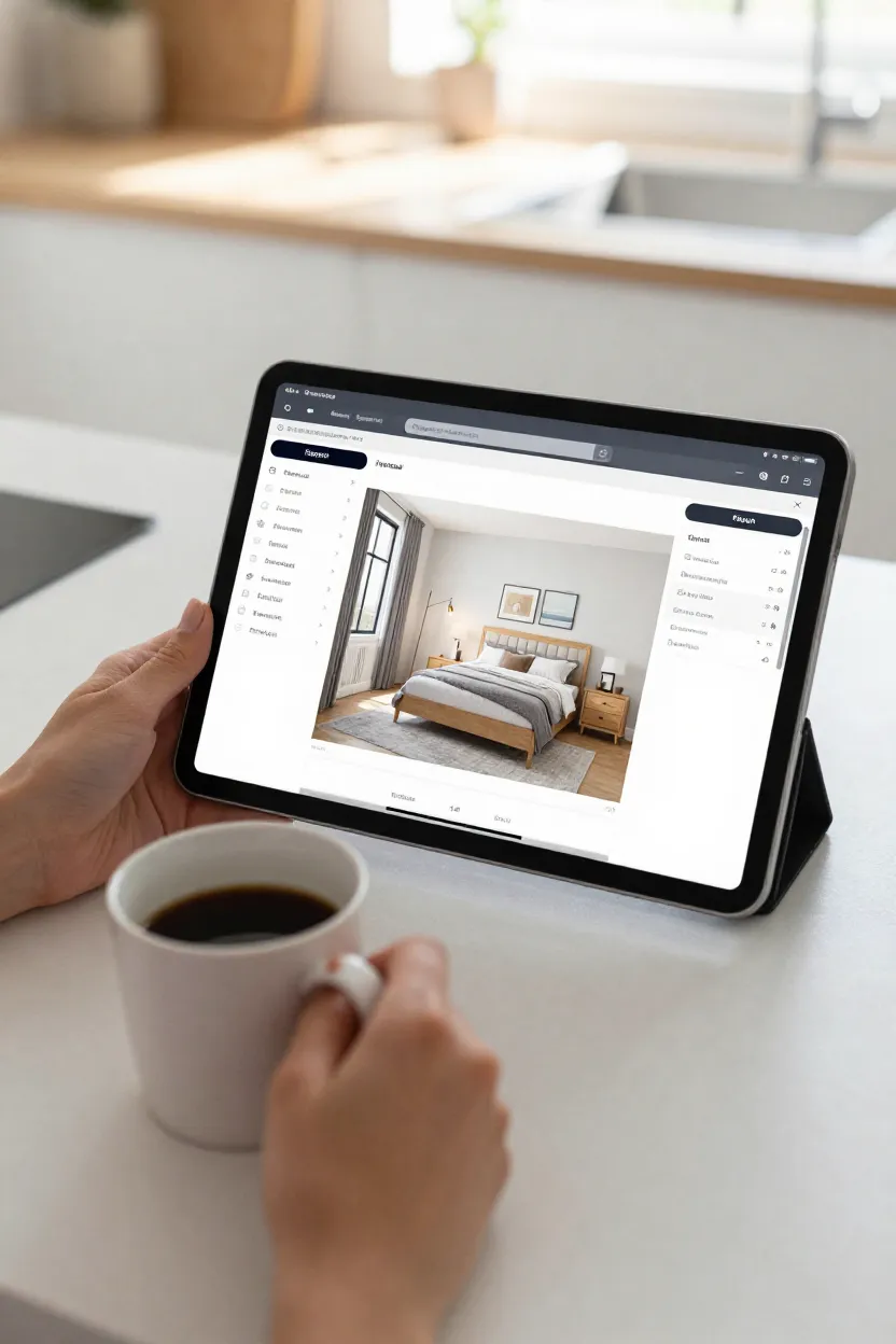 App de Decoração - Depois