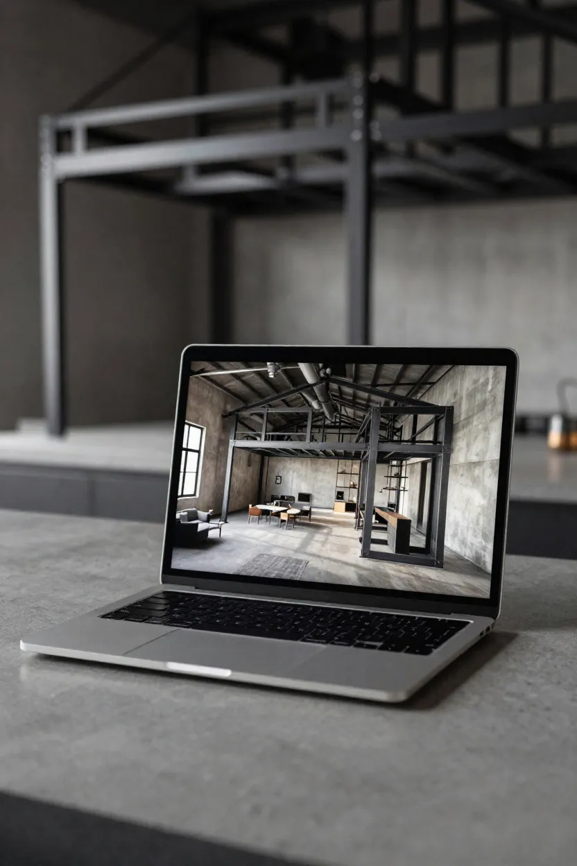 Casa Estilo Industrial - Depois