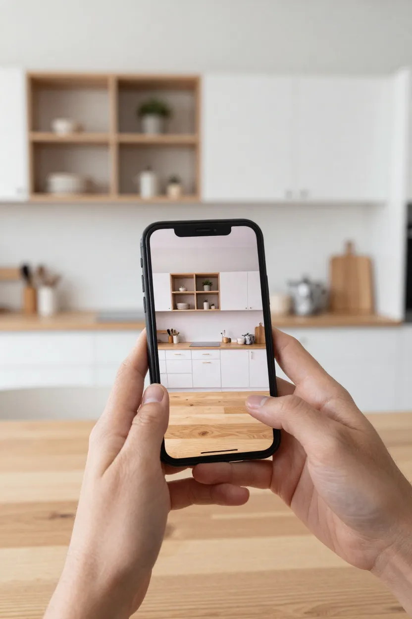 Cozinha Escandinava - Depois