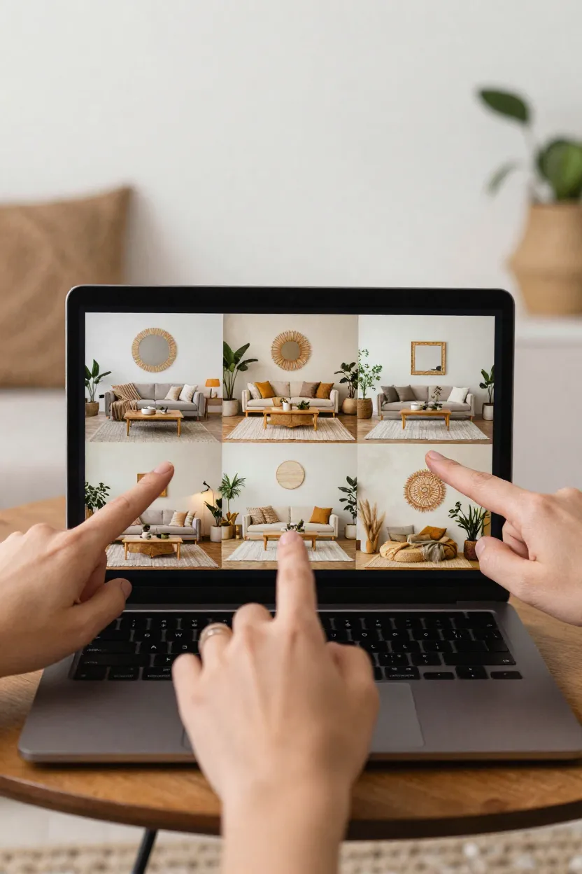 Decoração Boho Sala - Depois