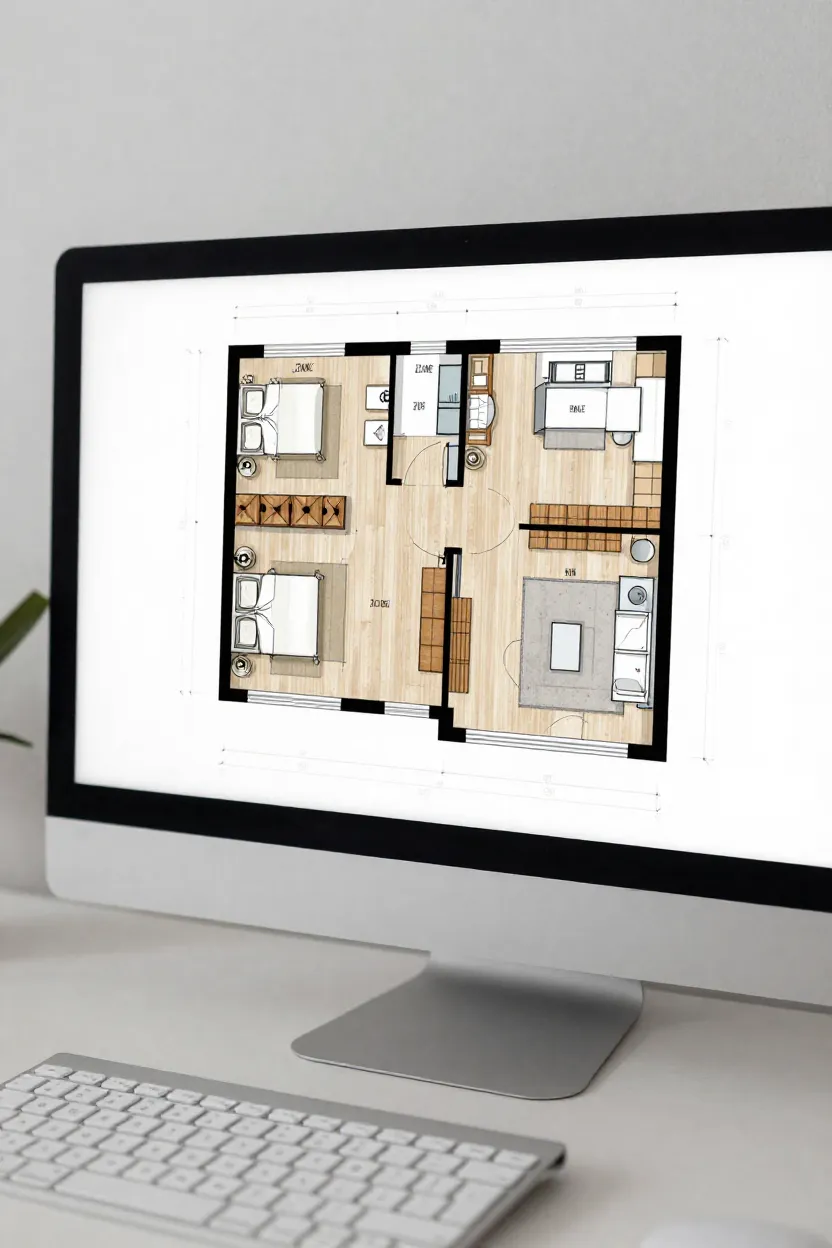 Decorar Casas Online: Apartamento Studio - Depois