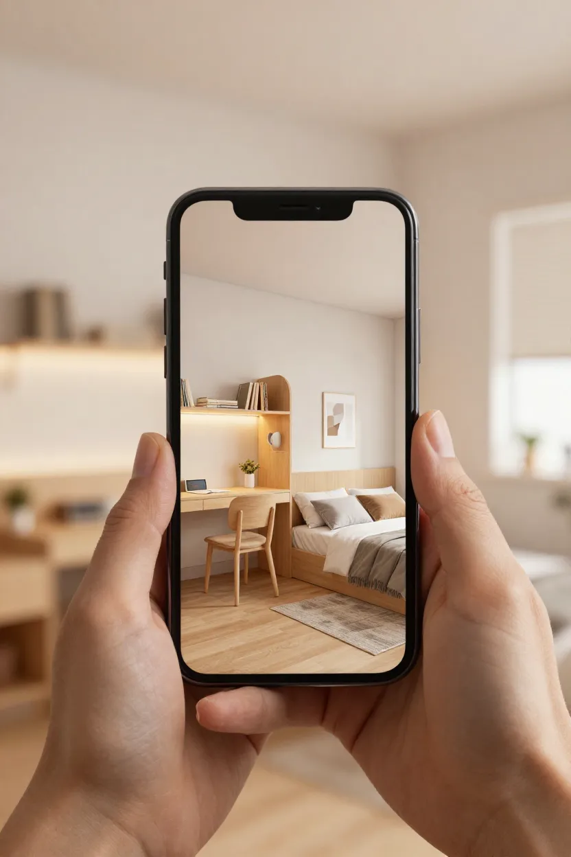 Decorar Quarto Online: Estudante - Depois