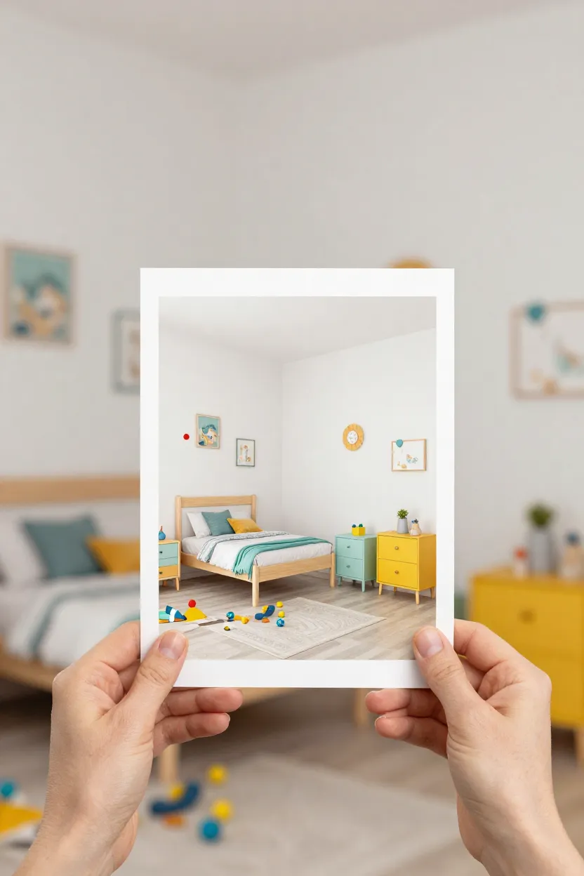 Decorar Quarto Online: Quarto Infantil - Depois