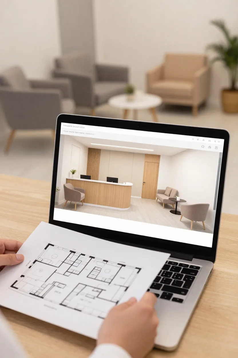 Design de Interiores: Consultórios - Depois