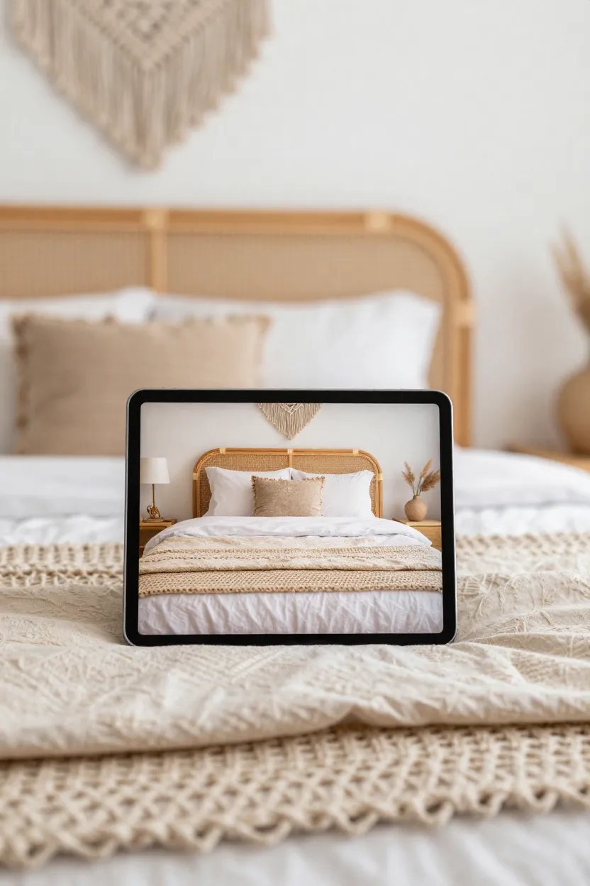 Quarto Boho - Depois