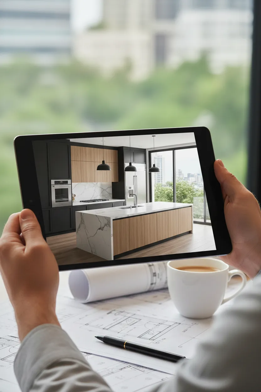 Arquitetos sem V-Ray ou Lumion - Depois