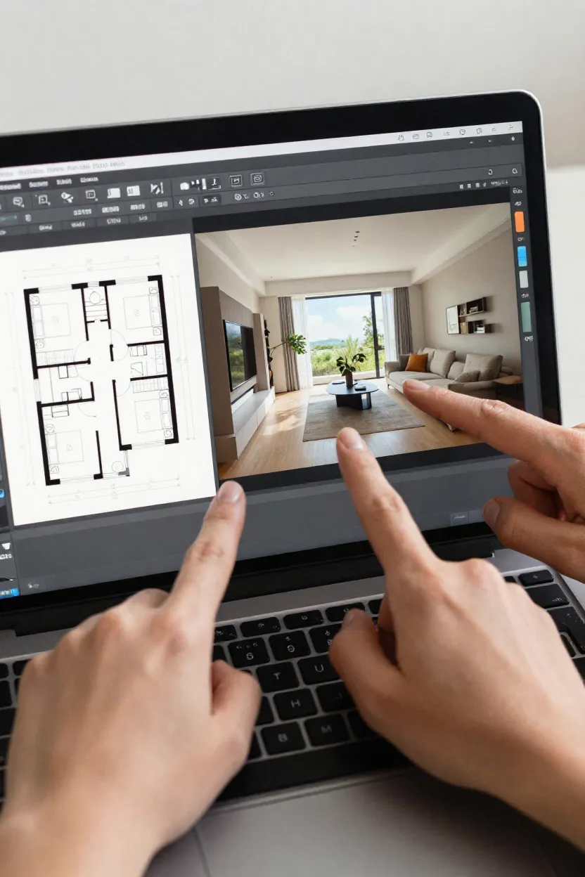 Simulação de Arquitetura e Decoração - Depois