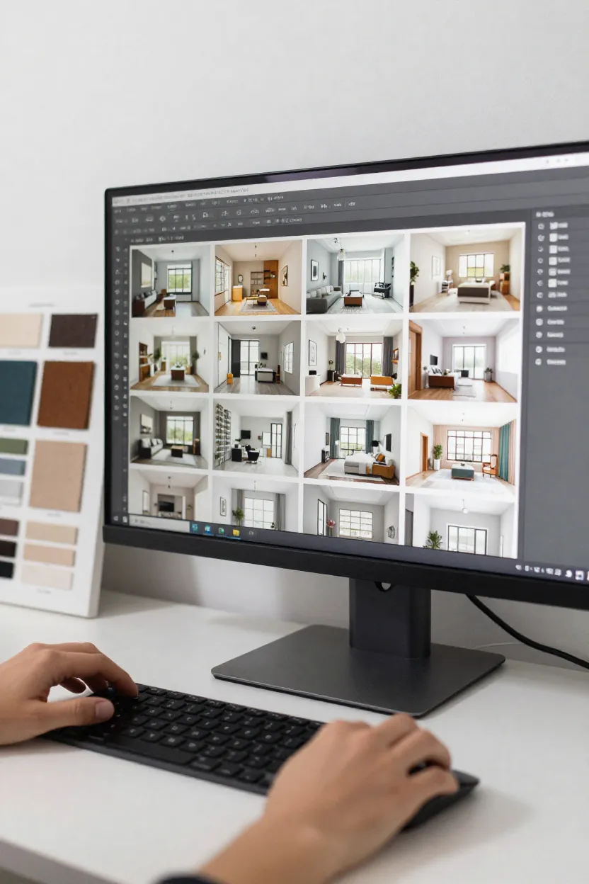 Site para Decorar Ambientes - Depois